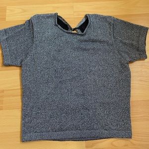 Superdown Hole-Cut Back T-Shirt
